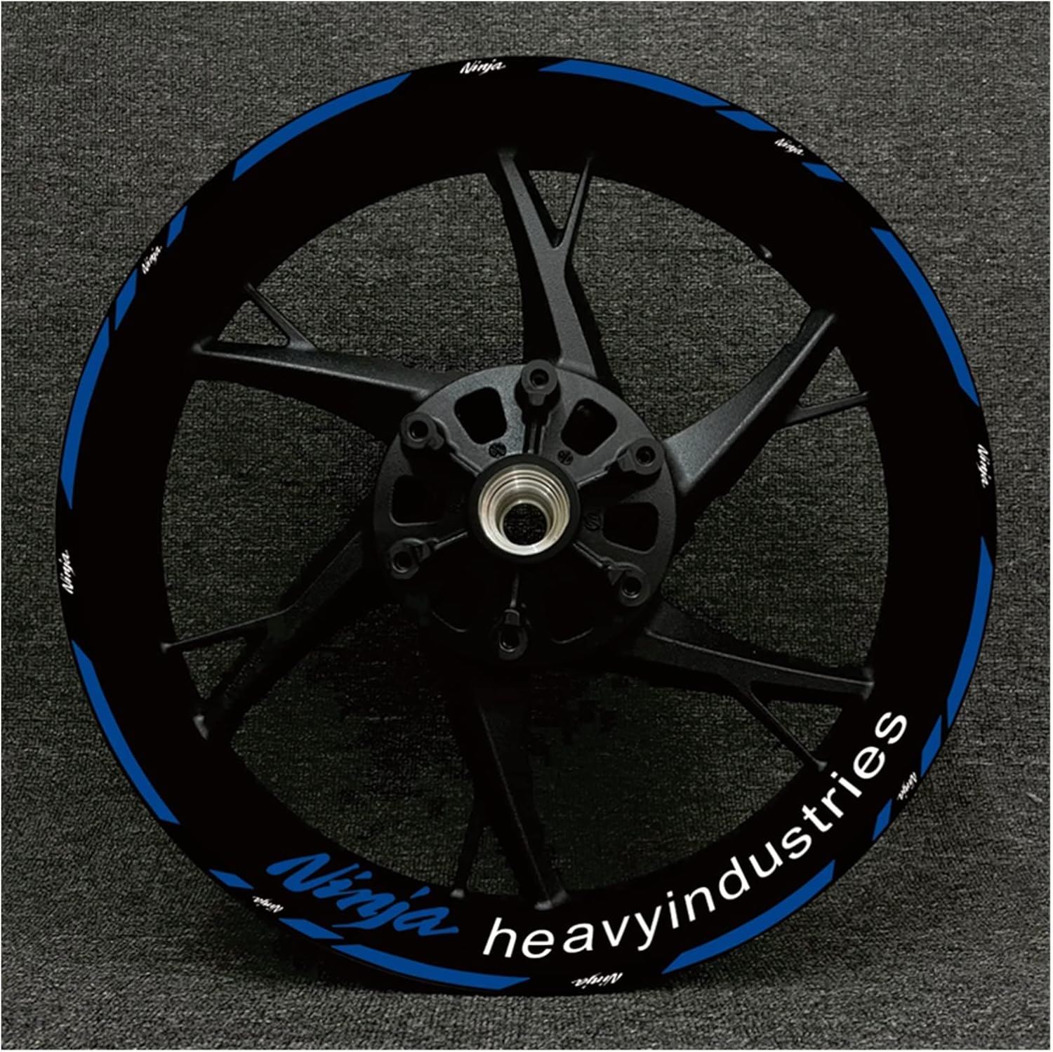 ホイールステッカーリムデカー ホイールハブデカール装飾ロゴ為に忍者